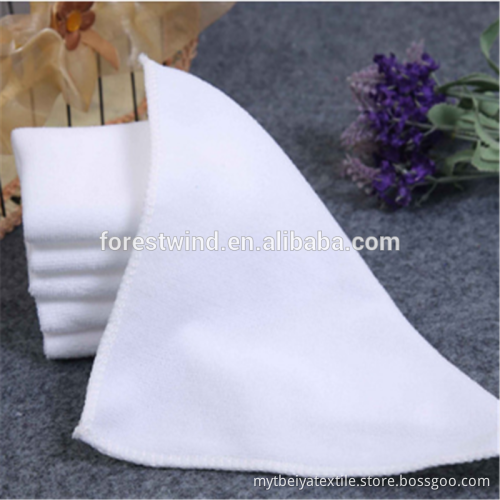 Factory Directly Wholesale Thickened Microfiber White Kitchen Towel